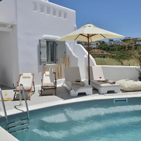 Kleio Naxian Album With Private Pool Villa Glinado Naxos