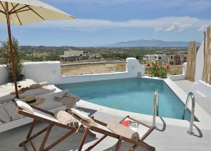 Villa Naxian Album Kleio With Private Pool, Glinado Naxos, By Naxosvibe Glinado Naxos